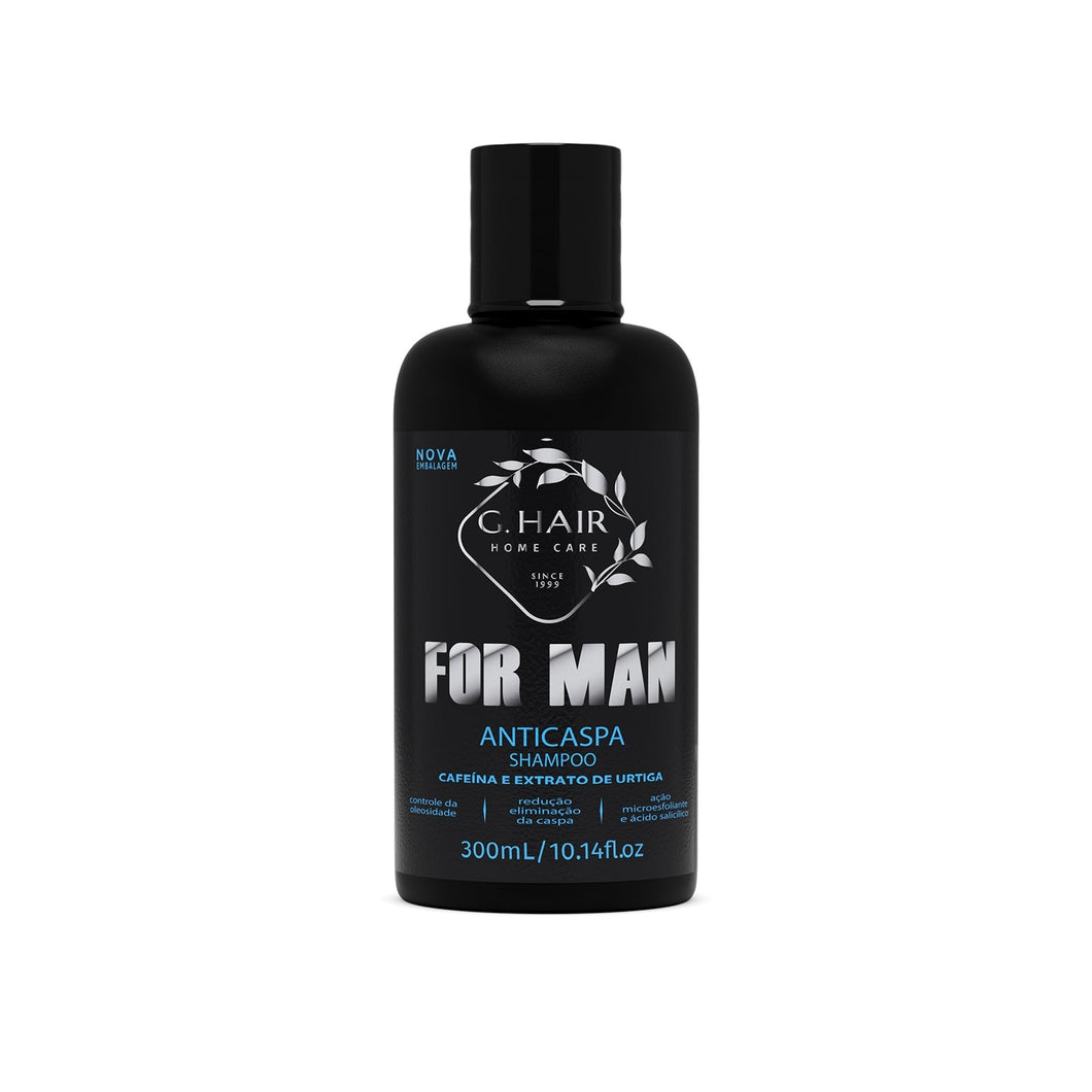 G.HAIR Anti Dandruff Shampoo for Men (300ml/10.1oz)